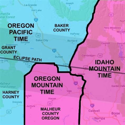 So, when it is it will be. . Oregon time zone